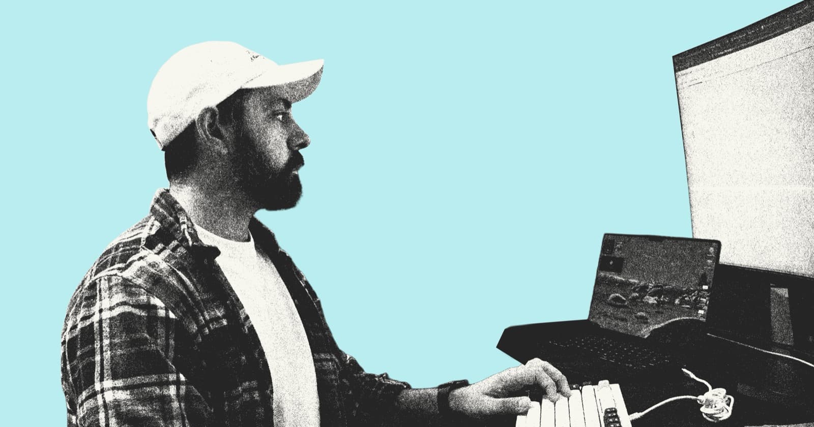 A study session on a laptop